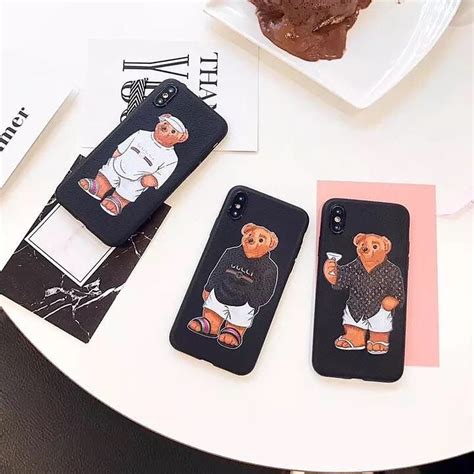 gucci phone case bear|Gucci phone case samsung.